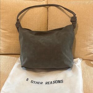 8 Other Reasons Charcoal Shoulder Bag